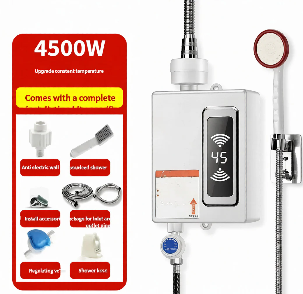 Instant Fast Heating Electric Water Heater For Home Bathroom Shower| Free Shipping & No Tax  2