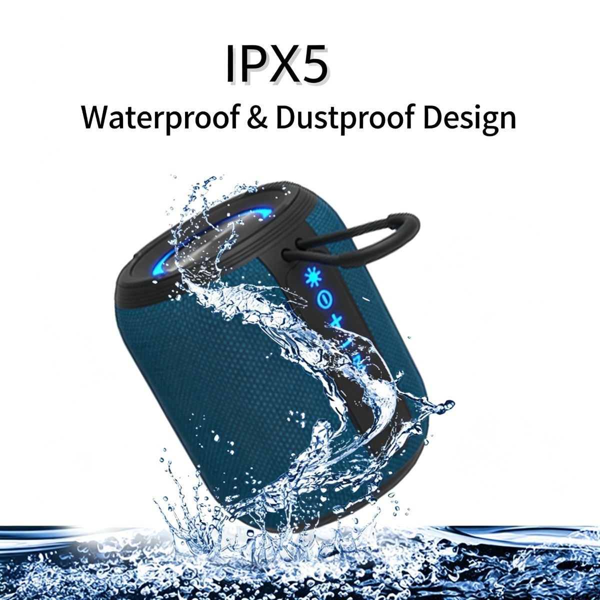 black/Wireless Bluetooth Speaker/Free Shipping & No Tax 2