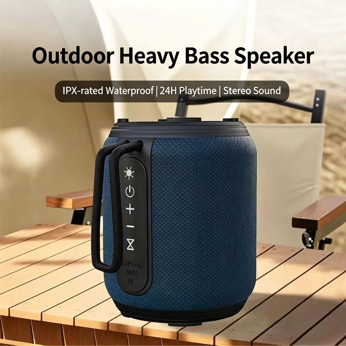 black/Wireless Bluetooth Speaker/Free Shipping & No Tax 3