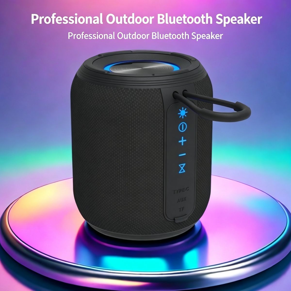 black/Wireless Bluetooth Speaker/Free Shipping & No Tax 4