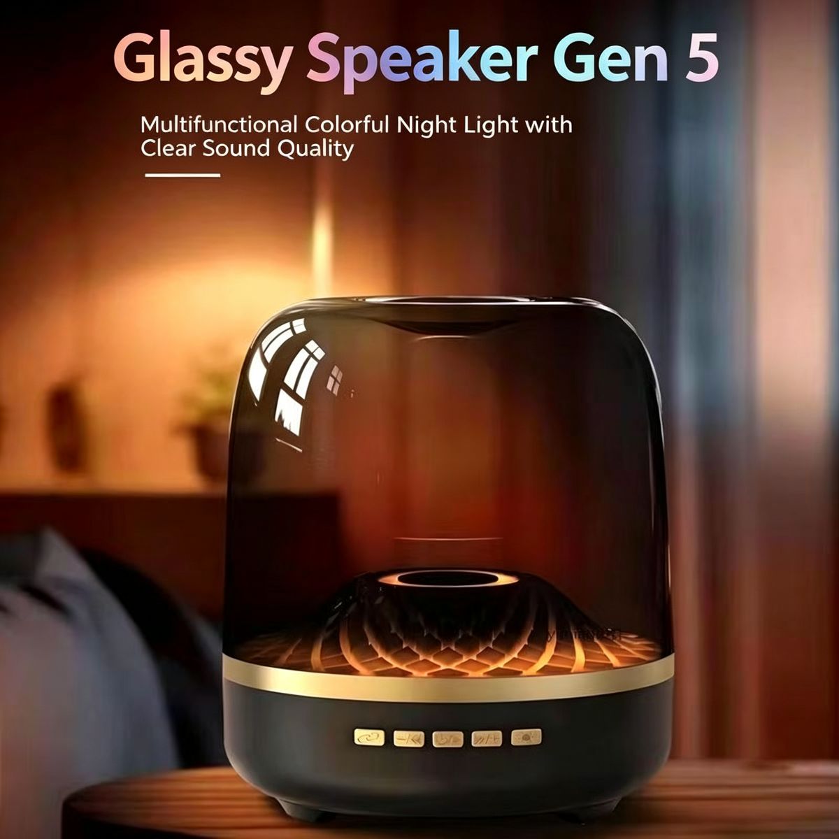 Black Wireless Bluetooth Speaker / Free Shipping & Tax-Free 4