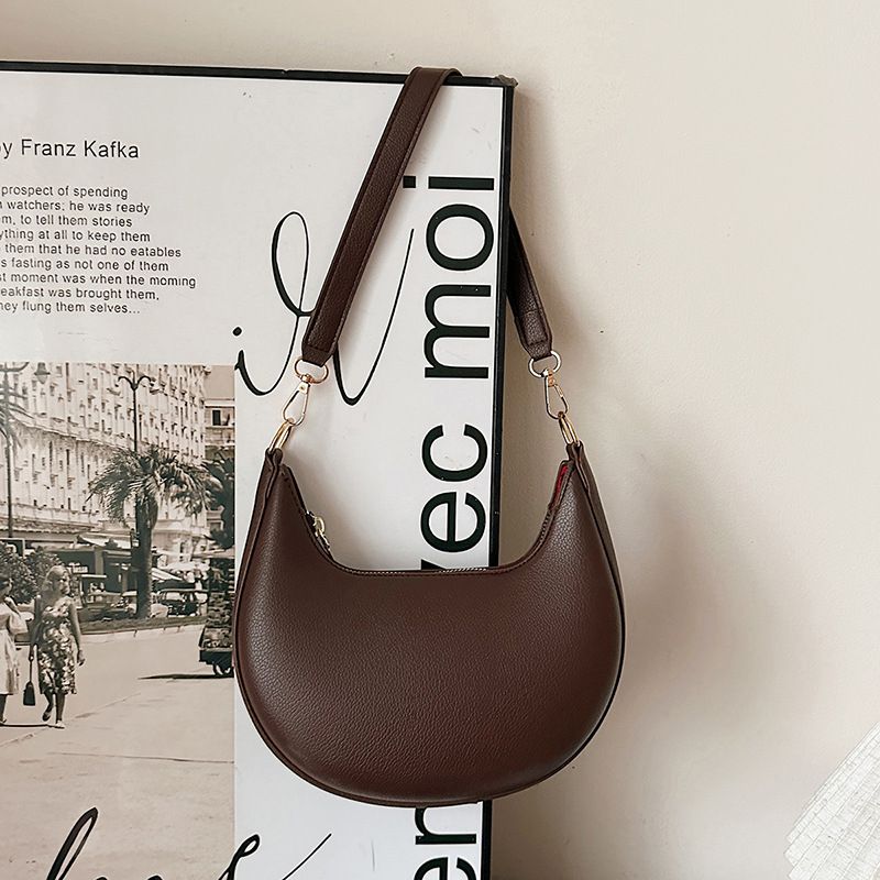 Stylish, high-quality brown shoulder bag – New arrival / Free shipping & tax-free 3