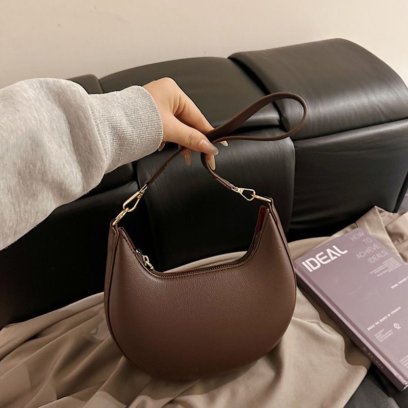 Stylish, high-quality brown shoulder bag – New arrival / Free shipping & tax-free 4