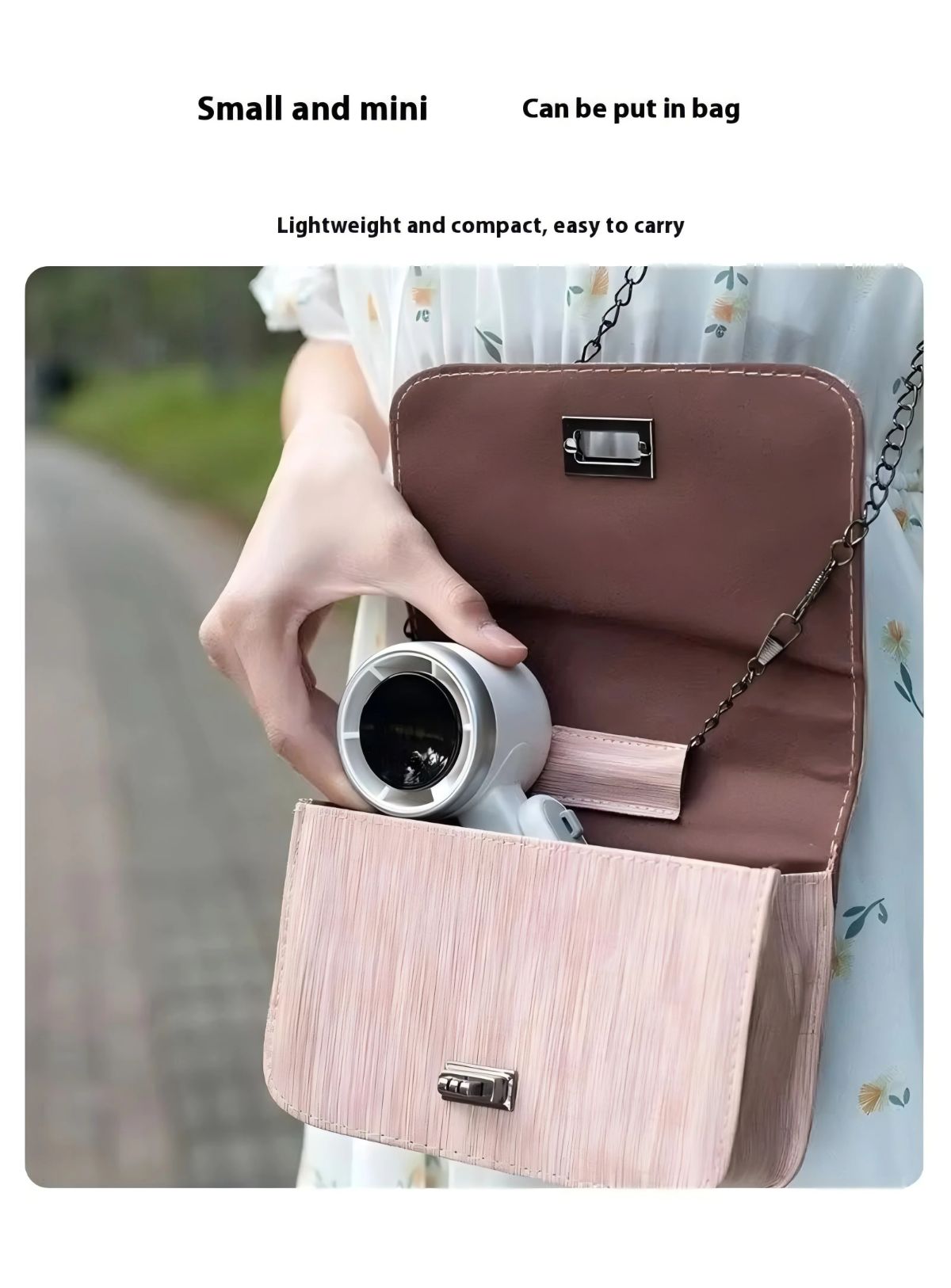 Portable Foldable Turbo Fan – 5-Speed Mini Cooling Fan (Pay on Delivery | Free Delivery 3