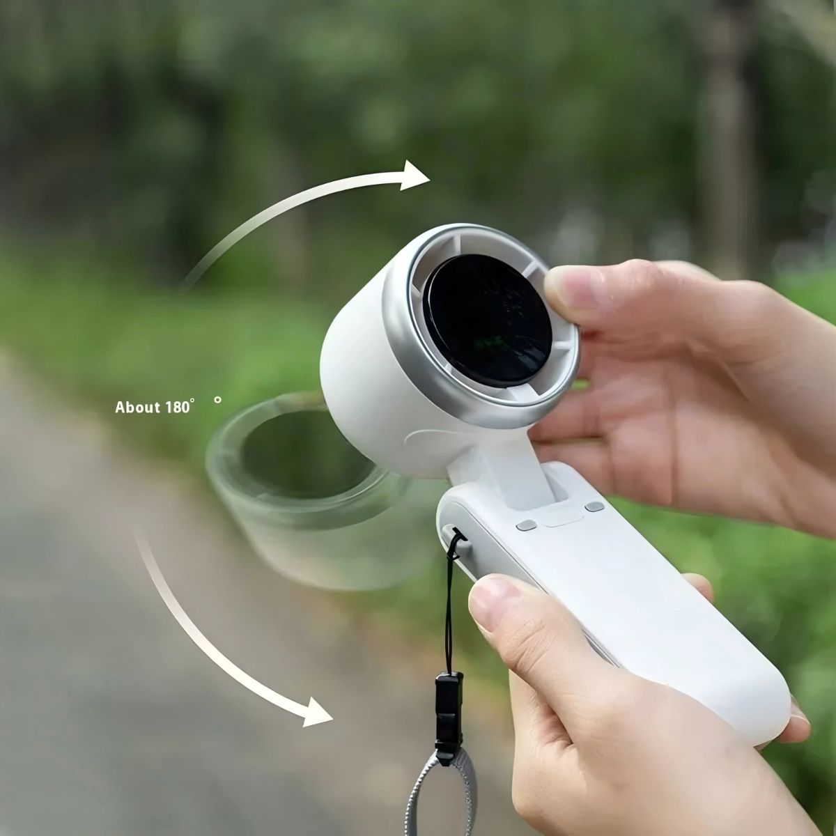 Portable Foldable Turbo Fan – 5-Speed Mini Cooling Fan (Pay on Delivery | Free Delivery 5